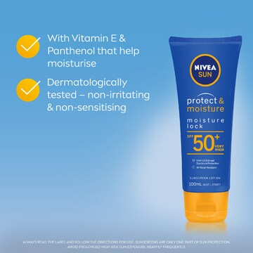 Nivea SPF 50+ Sun Protect & Moisture Sunscreen Lotion 100mL