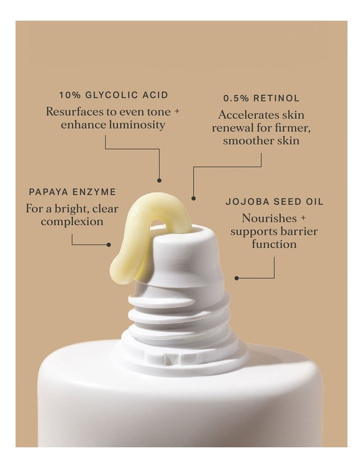 Beauty Sleep Power Peel with 10% Glycolic Acid and 0.5% Retinol