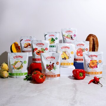 La Zuppa Soup Pouch Rustic Vegetable & Bean 400g