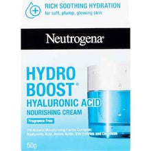 Neutrogena Hydro Boost Hyaluronic Acid Nourishing Cream Moisturiser 50g
