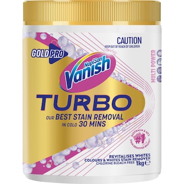 Vanish Gold Pro Turbo White Stain Remover Powder 1kg