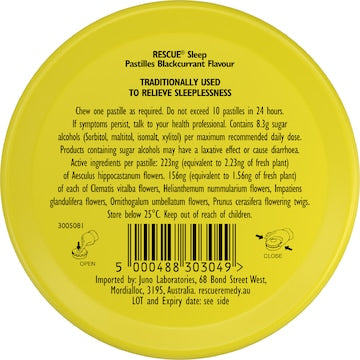 Rescue Remedy Sleep Pastilles Blackcurrant 50g