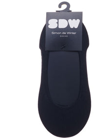 Super Smooth No Show Sockette 3 Pack in Black