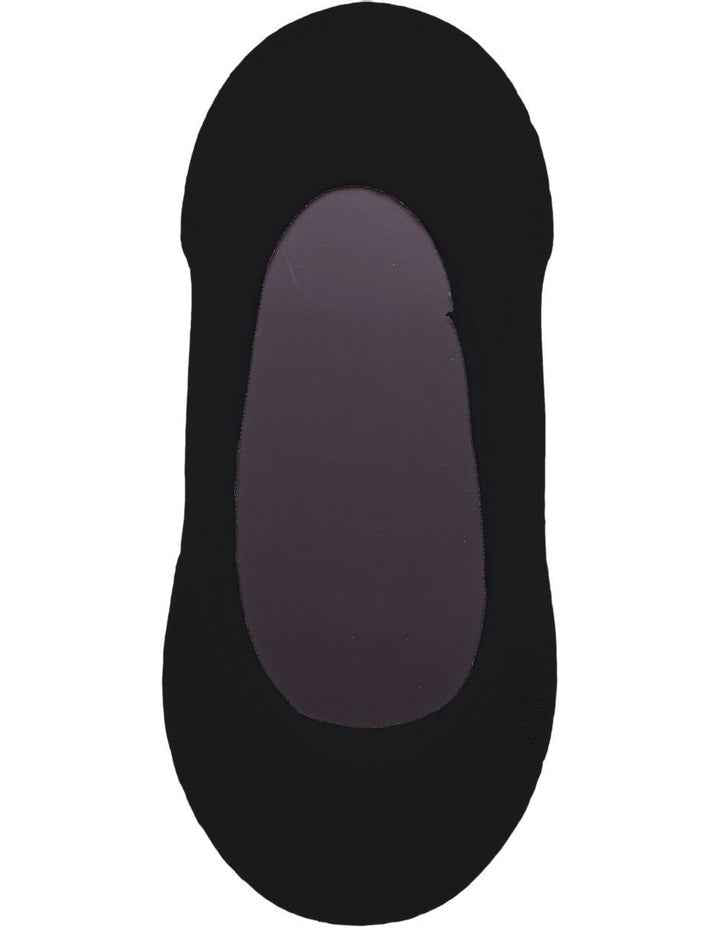 Super Smooth No Show Sockette 3 Pack in Black