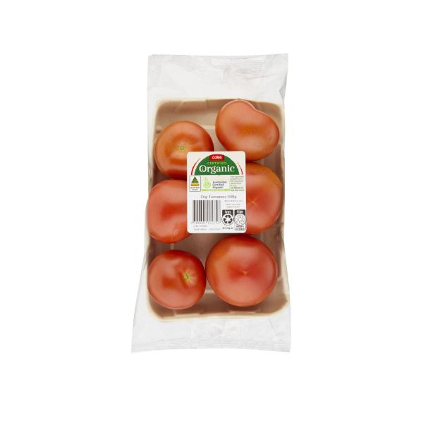 COLES ORGANIC:TOMATOES:.:500 GRAM