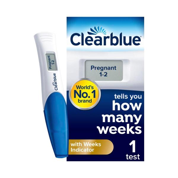 CLEARBLUE DIGITAL WITH WEEKS INDICATOR PREGNANCY TEST 1 PACK