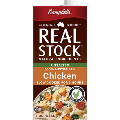 Campbell's Real Stock Unsalted Chicken 1L