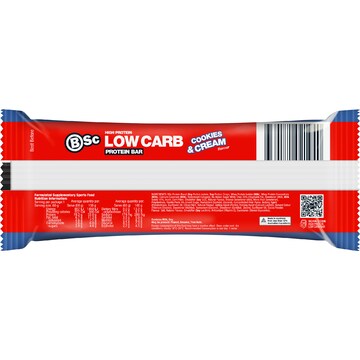 BSc High Protein Low Carb Bar Cookies & Cream 60g