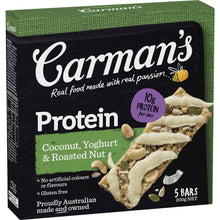 Carman's Protein Bars Coconut, Yoghurt & Roasted Nut 5 pack