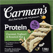 Carman's Protein Bars Coconut, Yoghurt & Roasted Nut 5 pack