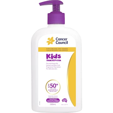 Cancer Council SPF 50+ Kids Sunscreen 500mL