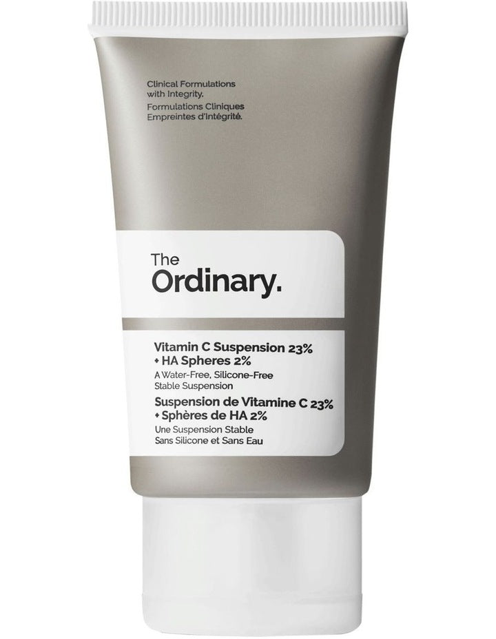 Vitamin C Suspension 23% + Hyaluronic Acid Spheres 2% Serum to Brighten and Even Skin Tone 30ml