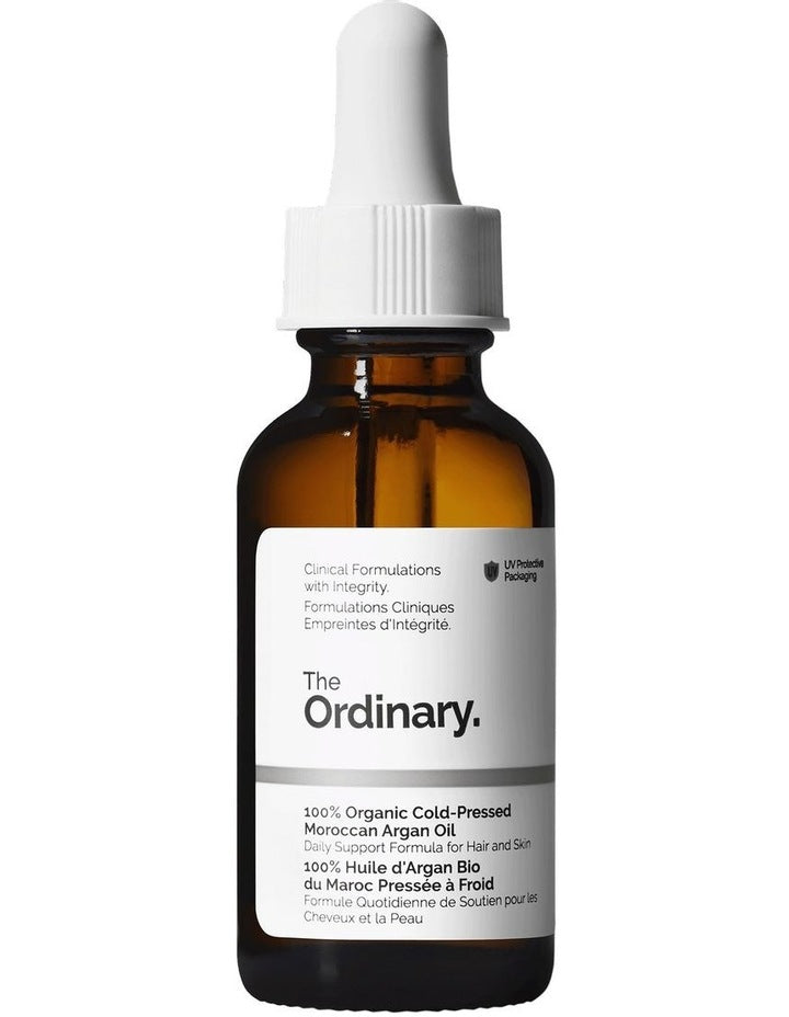 100% Organic Cold-Pressed Moroccan Argan Oil for Skin & Hair 30ml