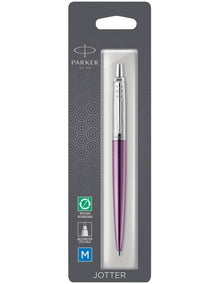Jotter Victoria Trim Ballpoint Ink Pen in Violet/Chrome