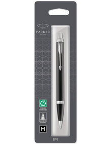 IM Ballpoint Chrome Trim Pen in Black