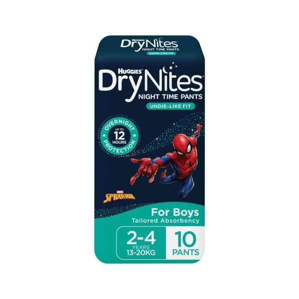Night Time Pants for Boys 2-4 Years (13-20kg)
