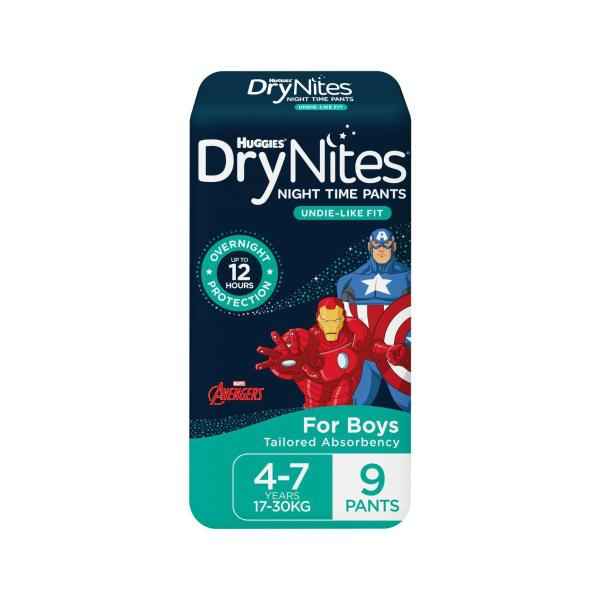 Night Time Pants for Boys 4-7 Years (17-30kg)