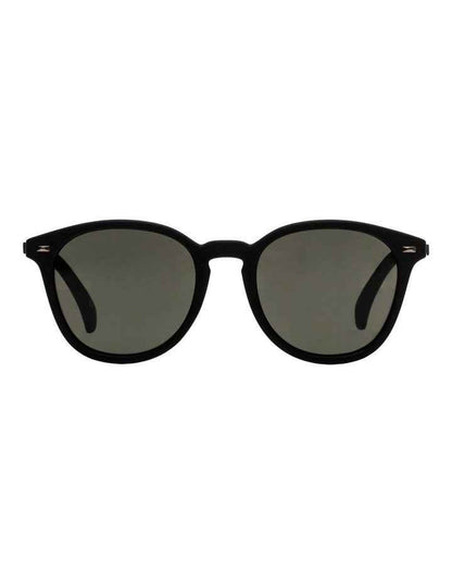 Bandwagon Black Round Sunglasses