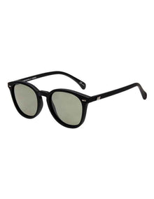 Bandwagon Black Round Sunglasses