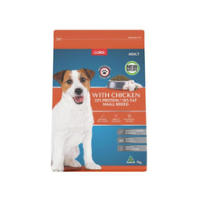 COLES ADULT SMALL BREED DRY DOG FOOD WITH CHICKEN 3 KG