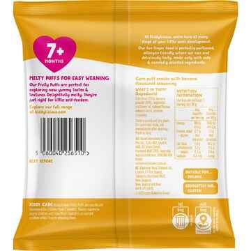 Kiddylicious Fruity Puffs Banana 10g