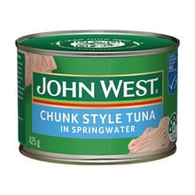 JOHN WEST TUNA:SPRINGWATER:.:425 GRAM