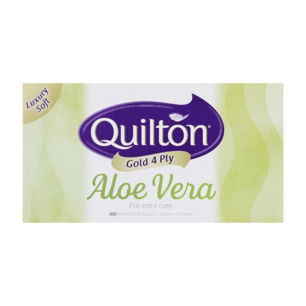 Gold 4ply Facial Tissues Aloe Vera
