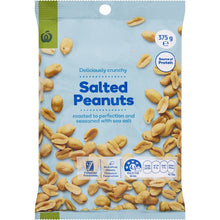 Woolworths Salted Peanuts 375g