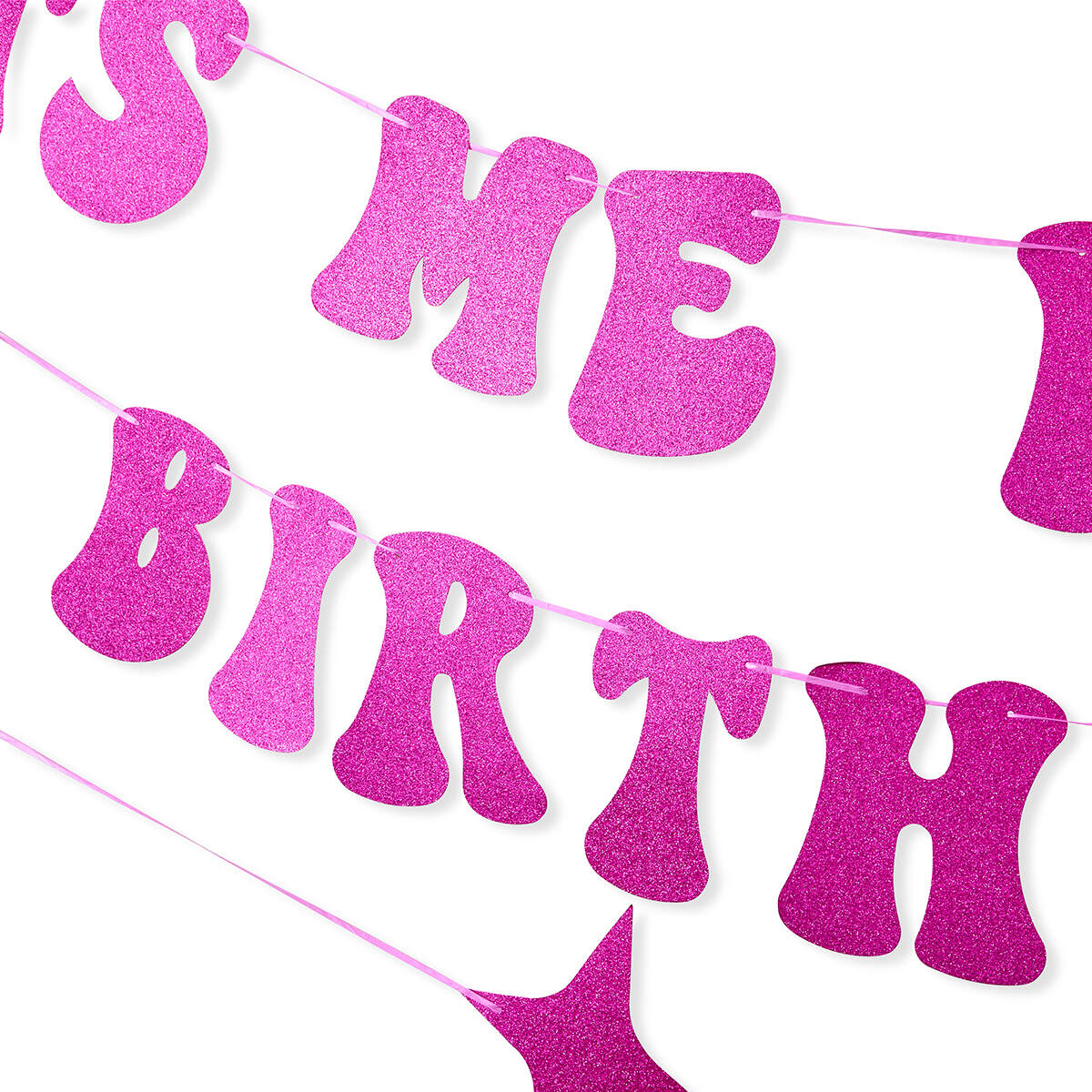 3 Piece I'm The Birthday Girl Bunting Pack