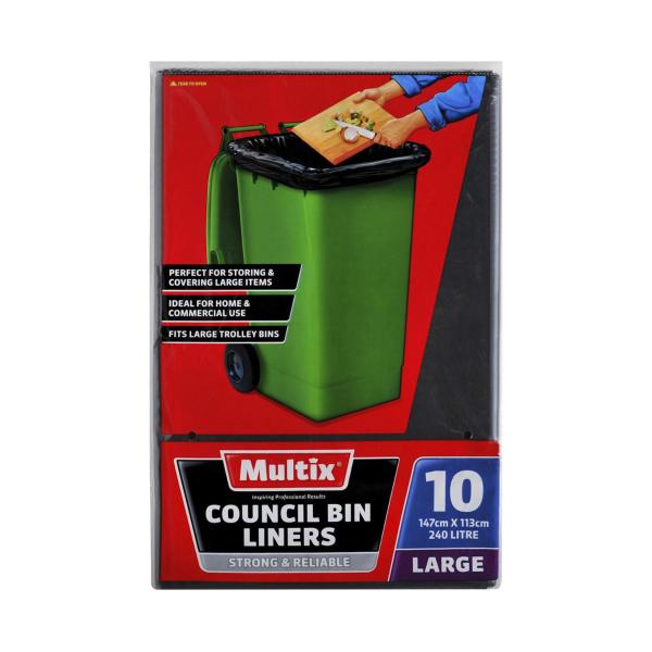 MULTIX BAGS GARBAGE TROLLEY LINER 240 LT