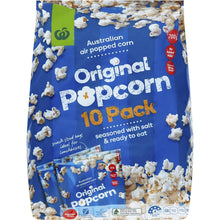 Woolworths Original Gluten Free Popcorn 10 pack