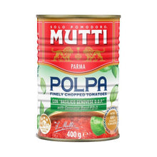 MUTTI POLPA FINELY CHOPPED TOMATOES WITH BASIL 400G