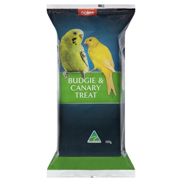 COLES BIRD TREATS:BUDGIE CANARY:.:320GRAM