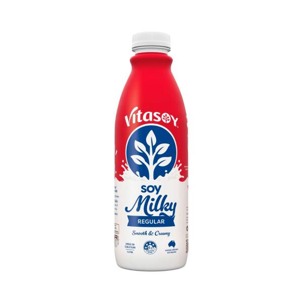 VITASOY SOY MILKY REGULAR CHILLED 1L