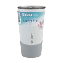 Blue Stainless Steel Barista Cup 350mL