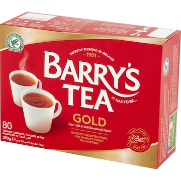 Barrys Bay Gold Blend Tea 80's 250g