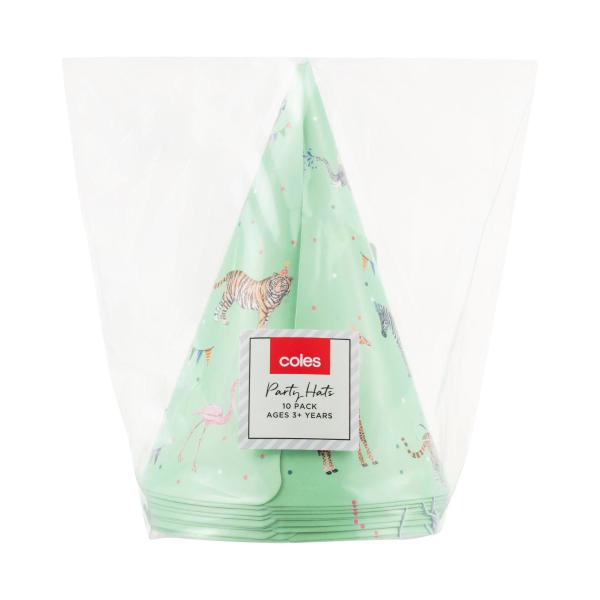 COLES PARTY HATS