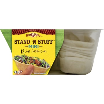 Old El Paso Stand N Stuff Mini Tortilla 145g