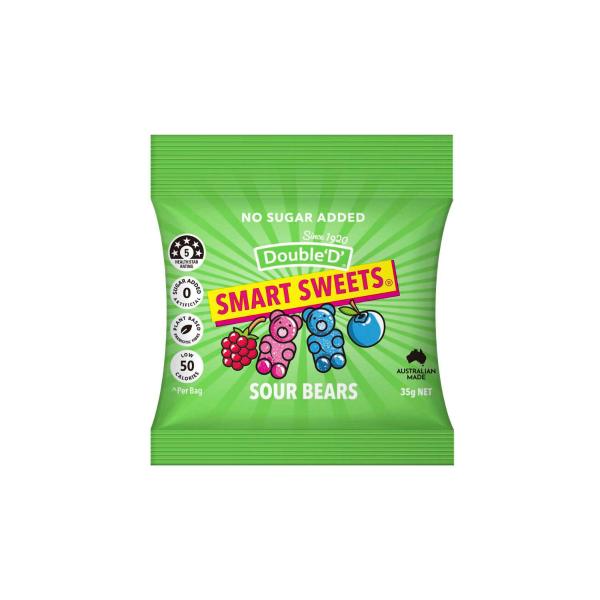 DOUBLE D SMART SWEETS SOUR 35G