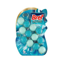 BREF DELUXE TOILET CLEANER RIM BLOCK LOVELY JASMINE 50G X 3 PACK