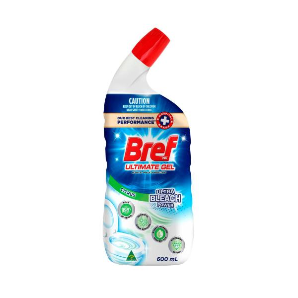 Ultimate Gel Ultra Bleach Toilet Cleaner Citrus