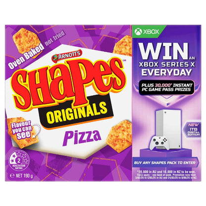 Arnotts Shapes Pizza Cracker Biscuits 190g