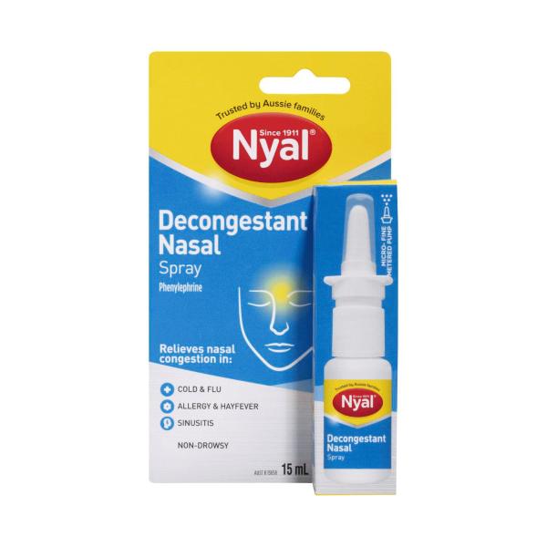 NYAL DECONGESTED NASAL SPRAY 15ML