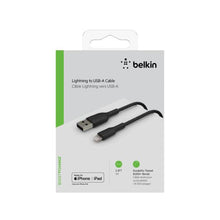 BOOSTCHARGE LIGHTNING TO USB-A CABLE- 1M - BLACK