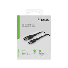 BOOSTCHARGEUSB-A TO USB-C CABLE- 1M - BLACK