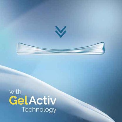 Scholl GelActiv Insoles for Women Flat Shoes 1 Pair