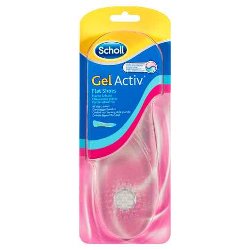 Scholl GelActiv Insoles for Women Flat Shoes 1 Pair