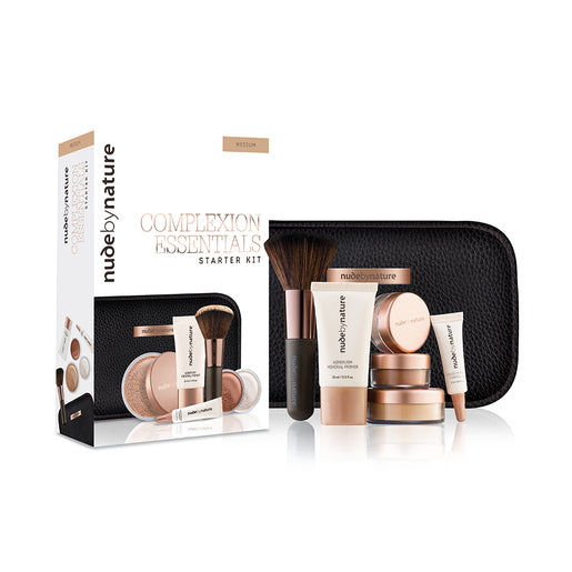 Nude By Nature Complexion Essentials Starter Kit in Medium 1 Kit - GimmeNow