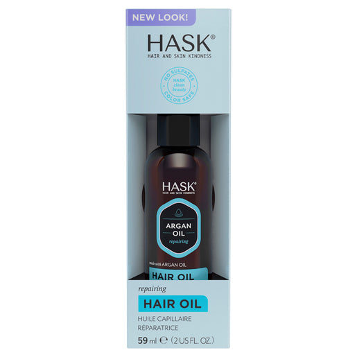 HASK Argan Oil Repairing Hair Oil Vial 59mL