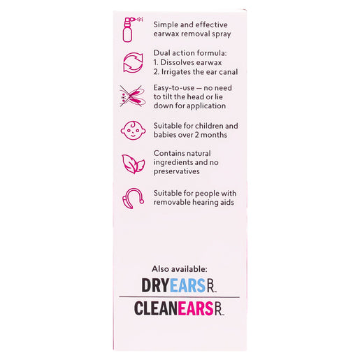 BioRevive CleanEars Kids Earwax Removal Spray 30mL